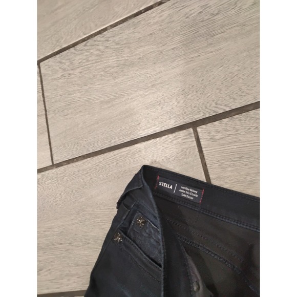 True Religion Stella Low Rise Skinny Jeans Dark Wash Women's Size 33 - Picture 4 of 12